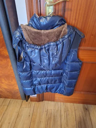 Chaleco Pull and Bear Azul Talla M