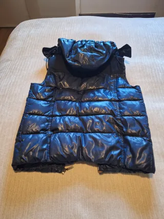 Chaleco Pull and Bear Azul Talla M