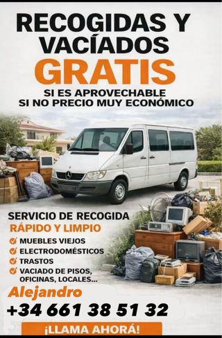 SE RECOGEN TRASTOS GRATIS