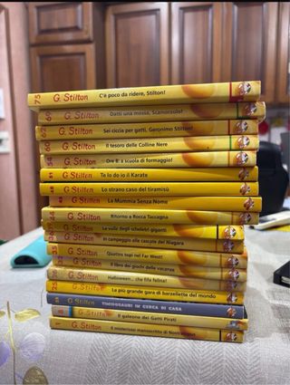 Lotto libri Geronimo Stilton (18 volumi) – ottim