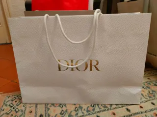 Borsa Dior Bianca con Stella Dorata