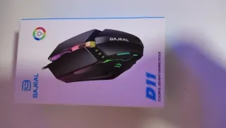Ratón Gaming por cable con luces RGB