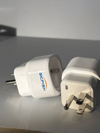 BIGFISH Adaptador Enchufe EU a USA 2 Pack