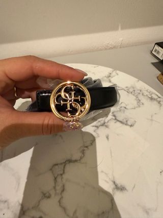 Cintura Guess originale fibbia oro