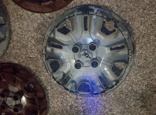 Tapacubos Dacia 14 Negro/Plata