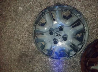 Tapacubos Dacia 14 Negro/Plata