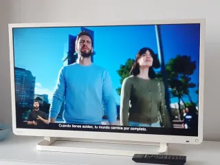 Televisor Toshiba blanco 32"