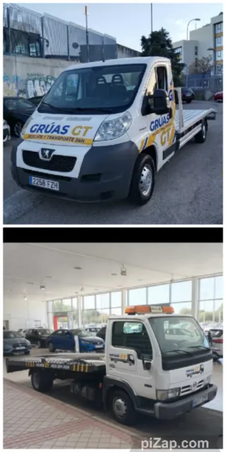 Grúa 24h Madrid servicio urgente