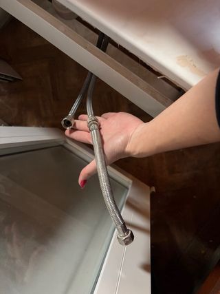 Grifo lavabo caño alto monomando cromado