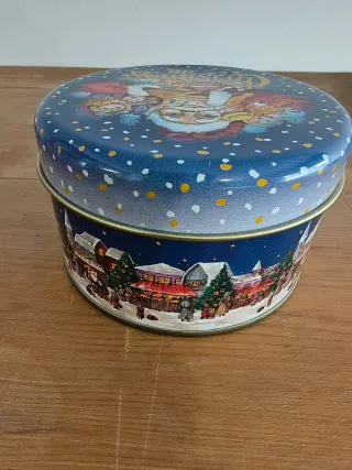 Scatola di latta natalizia Christmas '96