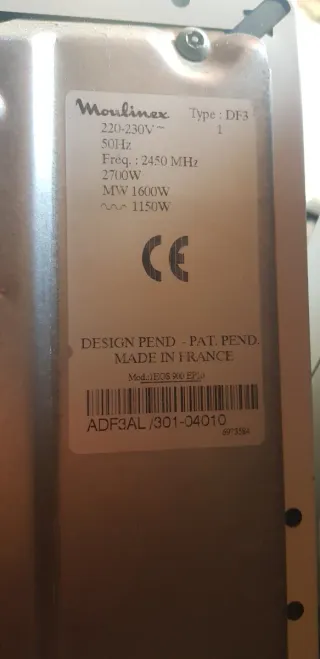 ' Microondas Moulinex