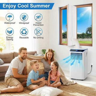 NUEVOKit Sello Ventana Aire Acondicionado Portátil