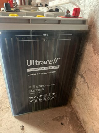 Batería Solar Ultracell UZS600 6V 600ah