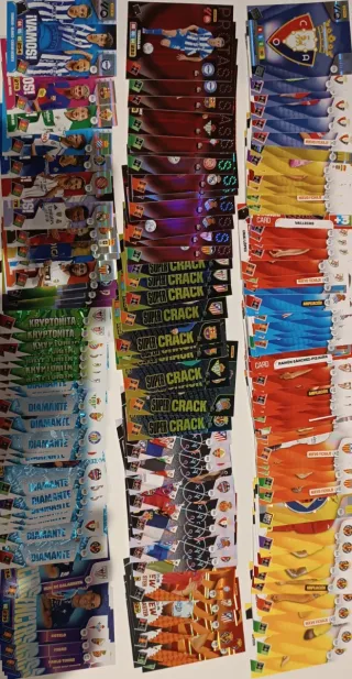 Lote 150 cromos Adrenalyn 25/26