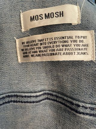 Unisex Chaqueta vaquera con forro de borreguito