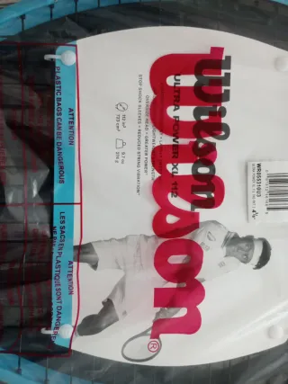 Raqueta de tenis Wilson azul