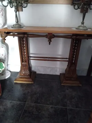 Mueble de entrada de madera