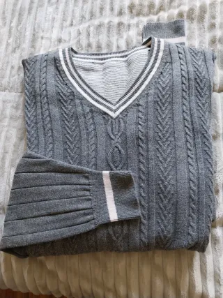 Jersey Roberto Verino Gris Talla L