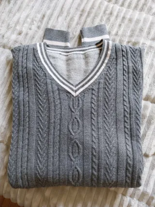 Jersey Roberto Verino Gris Talla L