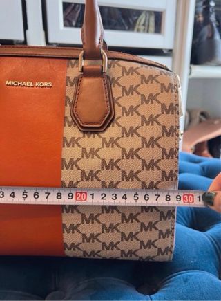 Bolso Michael Kors Piel Beige/Marrón