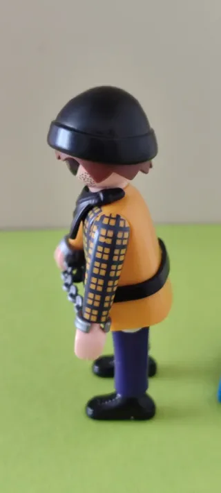 Playmobil Ladrón con Cartel Búsqueda