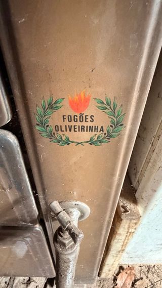 Cocina de leña antigua