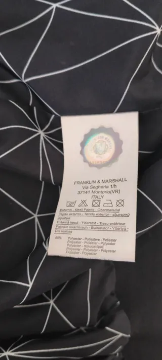 Chaqueta Franklin Marshall Negra