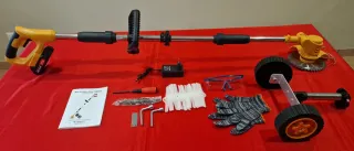 Tagliabordi con 1 batteria e accessori (nuovo)