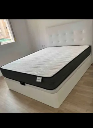 Canapés abatible con colchónes viscoelastico