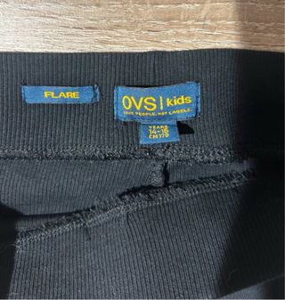 Pantalones acampanados negros