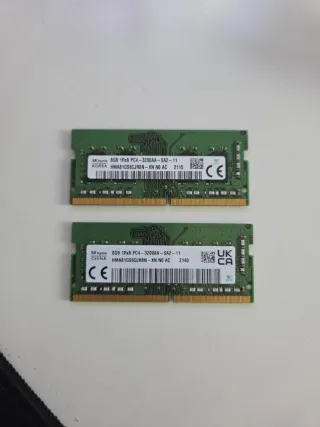 ¡OFERTA! LOTE 7 MEMORIAS RAM 8GB SODIMM DDR4