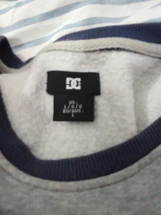 Sudadera DG Gris y Azul Talla L