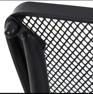 Tavolo da giardino piccolo nero e marrone NUOVO