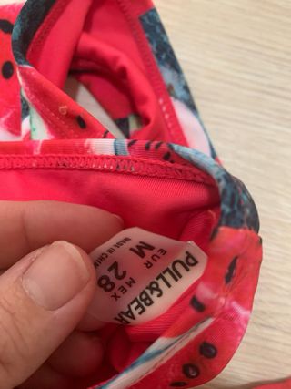Bikini Pull&Bear Estampado Sandía
