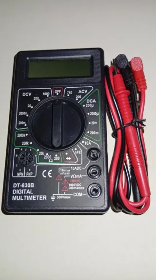 Multímetro Digital DT-830B sin batería