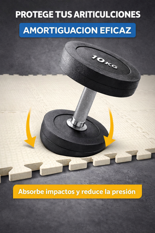 Esterillas Puzzle Suelo - 20 piezas 30x30x1cm