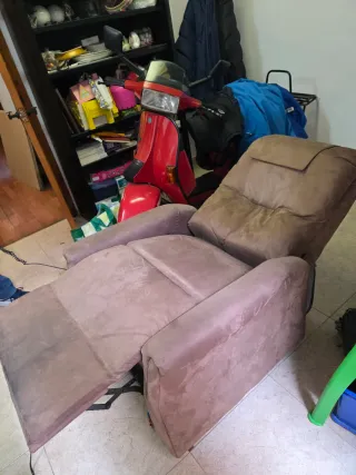 Sillón eléctrico reclinable y levanta personas