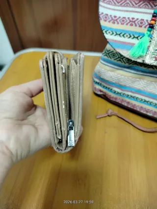 Mochila y cartera étnica