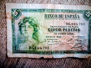 Billete 50 Pesetas Segunda República