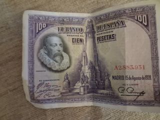 Billete 50 Pesetas Segunda República