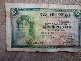 Billete 50 Pesetas Segunda República