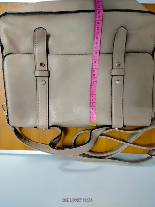 Bolso grande beige