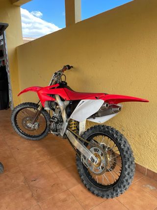 Honda CRF 250R 2008 Motocross Roja