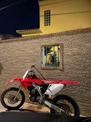 Honda CRF 250R 2008 Motocross Roja