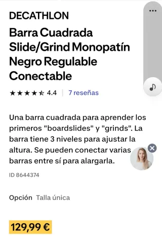 Barandilla para skate