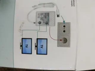Amplificatore TV Axing TVS 8-01