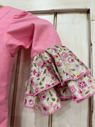 Traje de flamenca para niña talla 4 a 6 años asin