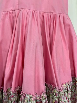 Traje de flamenca para niña talla 4 a 6 años asin