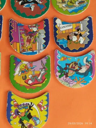Lote 23 cromos Cheetos Loki 1996