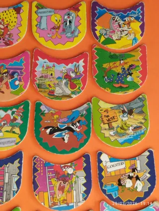 Lote 23 cromos Cheetos Loki 1996